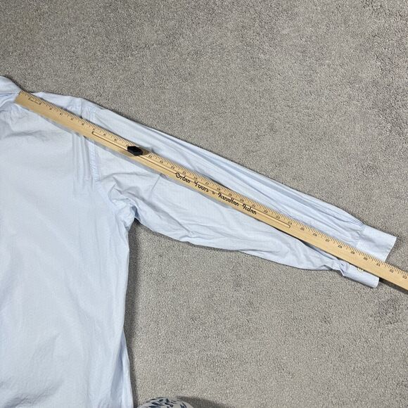 Brooks Brothers Button Down Shirt Mens Extra Large Made In USA Italian Fabric - Picture 11 of 12